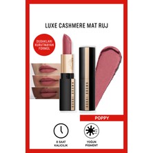 Bobbi Brown Luxe Cashmere Mat Ruj - Poppy