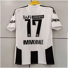 Alaturka Mix Beşiktâş- Cîro Îmmobîle 17 Siyah/beyaz 2024/2025 Yeni Sezon Yetişkin Futbol Forması Ms