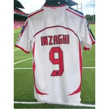 Alaturka Mix A.c M.i.l.a.n 2007 Sezonu #9 Inzaghi Özel Nostalji Forması Kısa Kol (Beyaz)