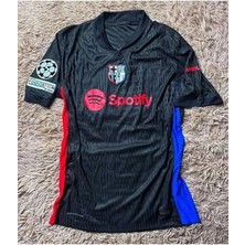 Alaturka Mix B.a.r.c.e.l.o.n.a 2024/25 Yeni Sezon Isimsiz Deplasman Forması (Black)