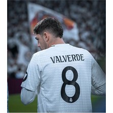Alaturka Mix R.e.a.l M.a.d.r.i.d 2024-25 Yeni Sezon Federico Valverde Iç Saha Forması