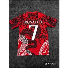 Alaturka Mix Real Madrid Vini Jr Yetişkin Futbol Forması - Kırmızı Dragon