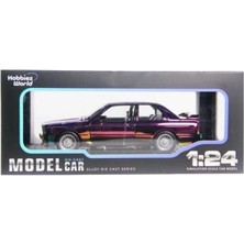 Hobbiez World Bmw M3 Mor 1/24 Model Araba