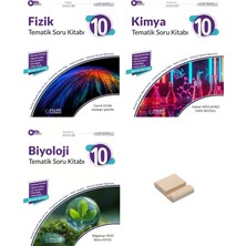 Palme Yayıncılık 10. Sınıf Joker Fizik Kimya ve Biyoloji 3lü Tematik Soru Bankası