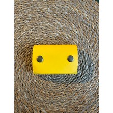 Groderi El Yapımı Minimalist Çıtçıtlı Hakiki Deri Yatay Kartlık & Cüzdan