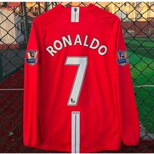 Alaturka Mix M.unitedd 2008 Moskova Şampiyonlar Ligi Finali Cristiano Ronaldo Forması (Red)