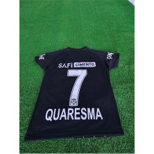 Alaturka Mix Kara Kartal 2024-25 R. Quaresma 7 Deplasman Siyah Halı Saha Yetişkin Futbol Forması
