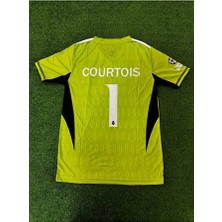 Alaturka Mix Courtois 1 Kaleci  'real-Madrid-Cf' Yeni Sezon Özel Tasarım Futbol Forması 3'lü Takım