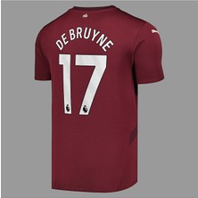 Alaturka Mix Kevin De Bruyne 17 Yeni Sezon 24/25 Manchester-C.i.t.y Üçüncü Bordo Forma