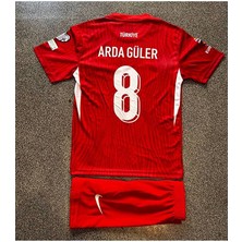Alaturka Mix Türkiye Milli Takım /.arda.güler Kırmızı Iç Saha Çocuk Forması 4'lü Set