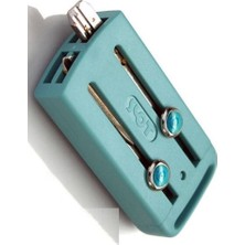 Kilit Market Slot Turkuaz Anahtarlık Anahtar Kabı 4 adet Boncuklu