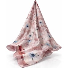 Arvena Teks Arvena Premium Yaprak  Desenli Şal-Scarf