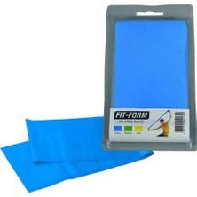 Helia Studio Mavi Pilates Yoga Spor Egzersiz Fizik Tedavi Fit Form Direnç Lastiği Boy 120 cm En 8 cm