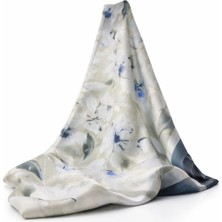 Arvena Teks Arvena Premium Yaprak  Desenli Şal-Scarf