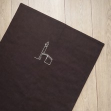 Namazify Kahverengi Keten Seccade