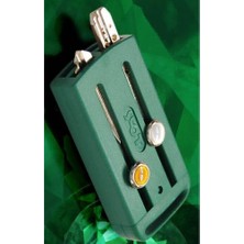 Kilit Market Slot Yeşil Anahtarlık Anahtar Kabı 4 Adet Boncuklu