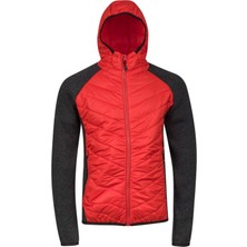 2AS Lucas Erkek Kapşonlu Tam Fermuarlı Sweat Kırmızı