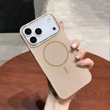 KumOziShop iPhone 17 Promax Uyumlu Simli Magsafe Özellikli Kılıf