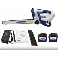 Hsgl Wedo MLS-0043 40V Fırçasız Akülü Ağaç Kesim Motoru  2X4AH Batarya 35 cm Kılavuz