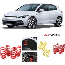 Vw Golf 8 2020-2023 Benzine Uyumlu Apexi 4cm Helezon Spor Yay