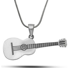 Costurera ​gümüş Gitar Kolye