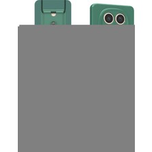 Xiaomi Redmi Note 14 Pro 4g Kılıf Zuma Kartvizitli Yüzüklü Silikon - Yeşil KOZMIX-969871