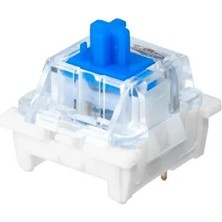 TriVox3D Outemu Mavi Mekanik Klavye Blue Switch Klik Sesli Yedek Tuş 10 Adet