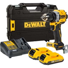 Dewalt DCD800D2T Li-Ion Kömürsüz Darbesiz Şarjlı Matkap 18V 2 . 0AH