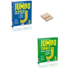 Model Eğitim Yayıncılık 5. Sınıf Jumbo Fen Bilimleri ve Türkçe Deneme Bankası + Telefon Standı