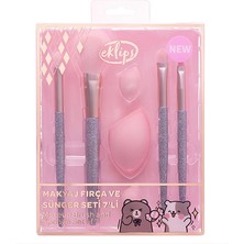 Eklips E K L I P S  Karakter 4'lü Fırça 3'lü Sünger Seti