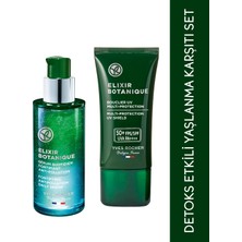 Yves Rocher Detoks Etkili,canlandırıcı Gençlik Iksiri Etkili Yaşlanma Karşıtı Yüz Kremi Bakım Seti