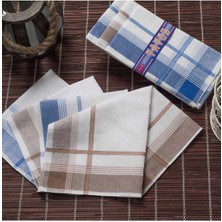 Mira Home Yavuz Kutulu 39X39 cm 12 Adet Kumaş Mendil Ym 04