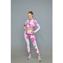 Viafitwear Batic Tayt & Crop Takım