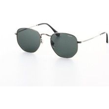 Osse Unisex Güneş Gözlüğü 2484 C.08 51 Gri Metal Çerçeve ile Modern Tasarım