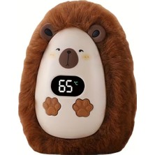 Kevega LED Ekranlı USB Şarjlı El Isıtıcısı – Haki Ayı Modeli