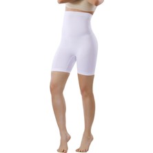 ModaSize Mideli Uzun Paçalı Bayan Korse 11005 - Beyaz