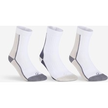 Decathlon Spor Çorabı - Diz Üstü - 3 Çift - Mavi/bej - Rs 500