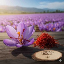 Heritage Nature %100 Doğal Premium Kalite Safran 1 Gram -Safran Baharat