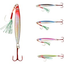 S.F. Jig Shore Pro 40G - 5 Adet Jig Set- Palamut Lüfer Levrek Turna Için Jig Yem