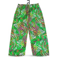 ModaSize Ithal Viskon Geniş Paça Şık Etnik Otantik Desenli Pantolon - Royaleks - Desen5