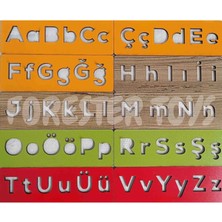 Forester Toys El Kası Geliştirici Alfabe Set 3mm Mdf