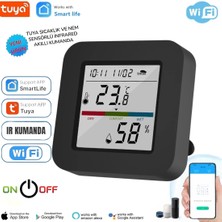 ONOFFSMART Tuya Destekli Wifi Akıllı Isı Ve Nem Sensörlü Ir Kumanda