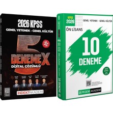 İndeks Akademi Yayıncılık 2026 Kpss Genel Yetenek Genel Kültür 5 Denemex - 2026 Kpss Ön Lisans Çözümlü 10 Deneme