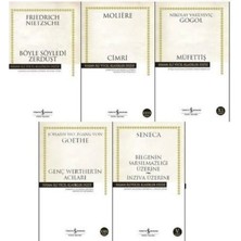 Türkiye İş Bankası Kültür Yayınları Boyle Soyledi Zerdus + Cimri+ Mufettis+ Genc Werterin Acilari+ Bilgenin Sarsilmazligi Uzerine -Inziva Uzerine=(5 Kitap)