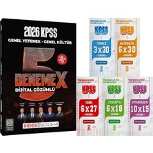 İndeks Akademi Yayıncılık 2026 Kpss Genel Yetenek Genel Kültür 5 Denemex - 5 Ders 31 Deneme
