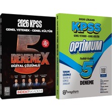İndeks Akademi Yayıncılık 2026 Kpss Genel Yetenek Genel Kültür 5 Denemex - Lisans Optimum 5 Deneme