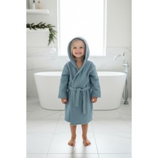 Mini Mimoza Erkek Çocuk Muslin Bornoz