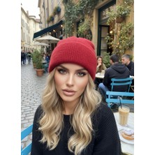 SF Collection Kadın Peluş Tüylü Bere