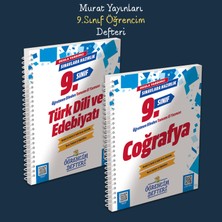 Murat Yayınları 9. Sınıf Edebiyat ve Coğrafya Öğrencim Defteri 2'li Seti