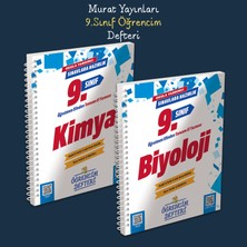 Murat Yayınları 9. Sınıf Kimya ve Biyoloji Öğrencim Defteri 2'li Seti